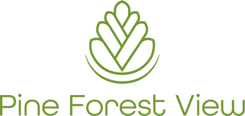 Pine Forest View Logo PNG Transparent